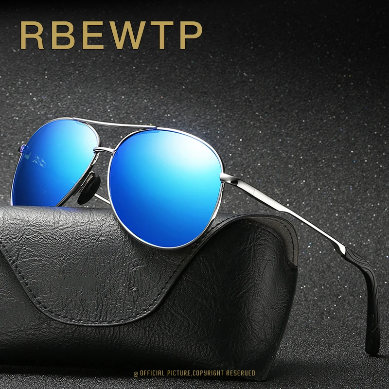 

RBEWTP Unisex Retro Vintage Men's Sunglasses Polarized Driving Sun Glasses oculos Male Eyewear Accessories For Men/women 0971