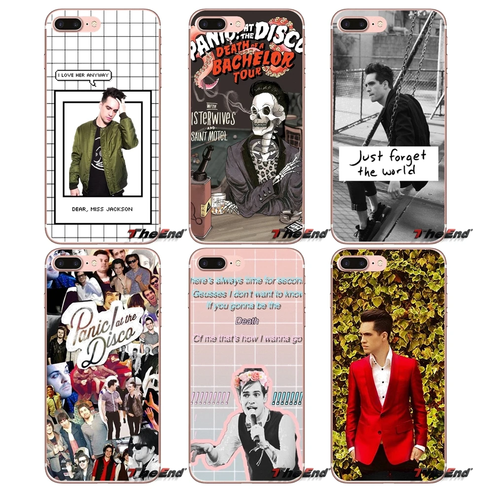 Panic! At The Disco brendon urie чехол для телефона Samsung Galaxy S2 S3 S4 S5 MINI S6 S7 edge S8 S9 Plus Note 2 3 4 5 8 Coque