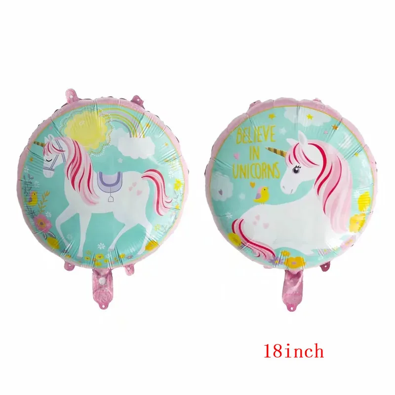 Оранжевый 1pc Unicorn Balloons Engagement Wedding Children's Day Birthday Party Decoration Foil Balloon Unicorn Balloon Party Decoration - Цвет: Оранжевый