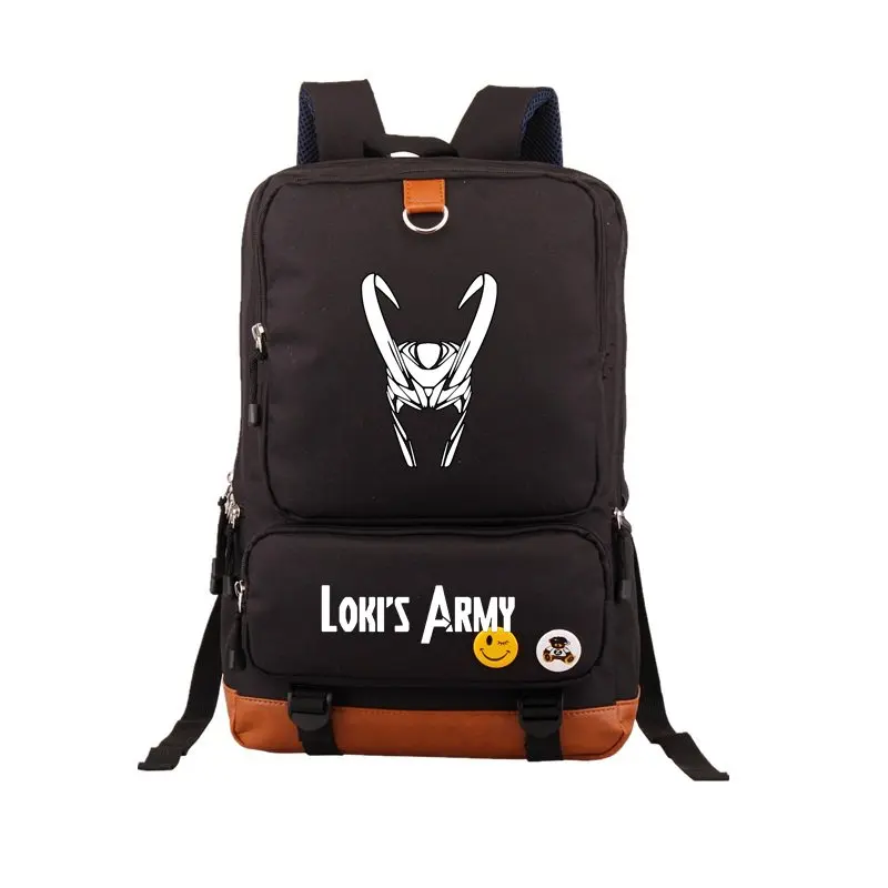 Новые комиксы Локи армейский рюкзак школьные сумки Bookbag Косплей Дети Подростки плечо ноутбук дорожные сумки подарок