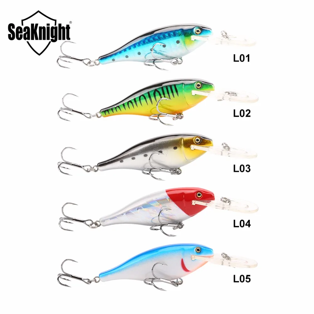 SK011 SeaKnight Гольян Рыболовные Приманки 8.5 г 7 см Искусственный Воблер Swimbait 0-1.8 м