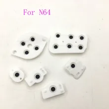 10 комплектов проводящих резиновых кнопок контактов для контроллера Nintendo 64 N64