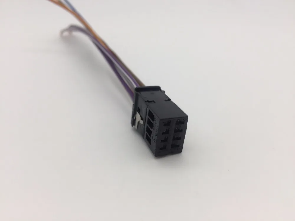 1 шт./лот 8 Pin/Way зеркало заднего вида разъем модифицированный ремонт разъем с проводным кабелем косичка для антибликового VW Audi 8K0 971 833