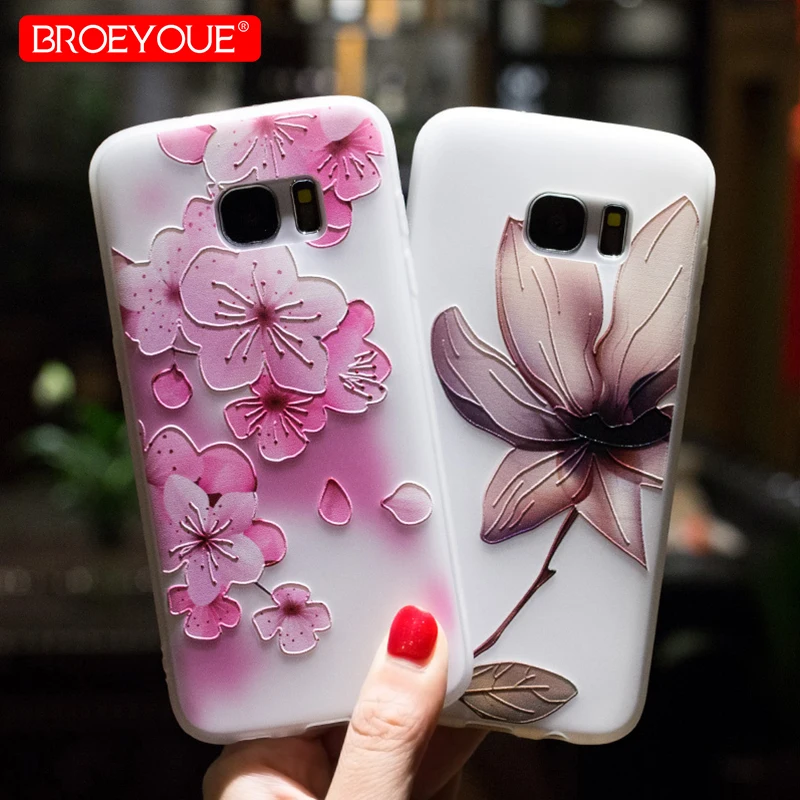 Чехол BROEYOUE для Samsung Galaxy A3 A5 2017 J7 J3 J5 6 J2 Prime S7 Edge S8 Plus Note 8 чехол iPhone 5 5S X 6S 7 Plus|case for samsung