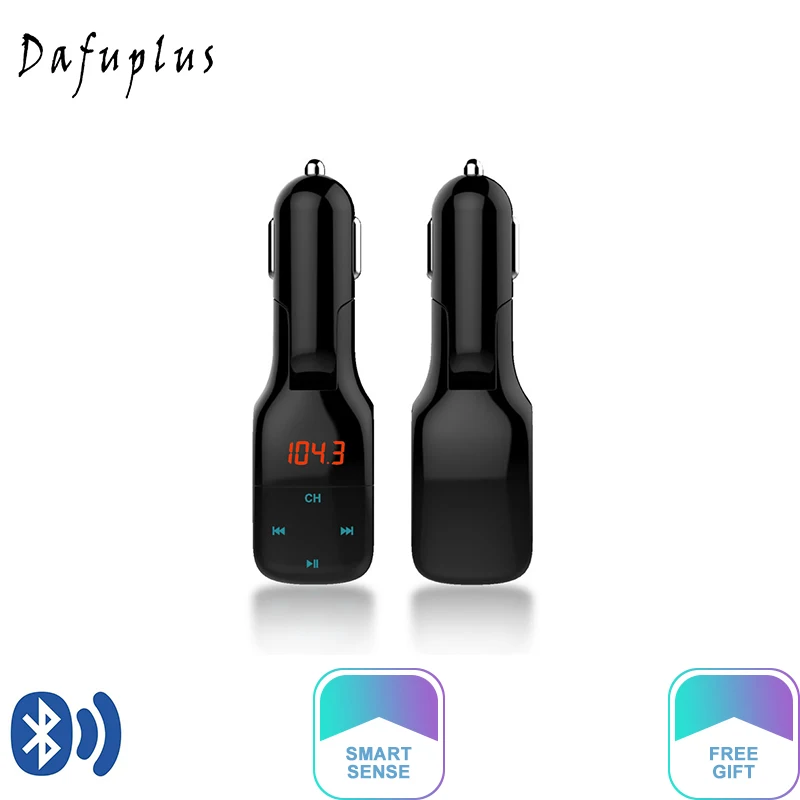 Dafuplus Новый Bluetooth Автомобильный fm трансмиттер MP3 плеер автомобиля Зарядное