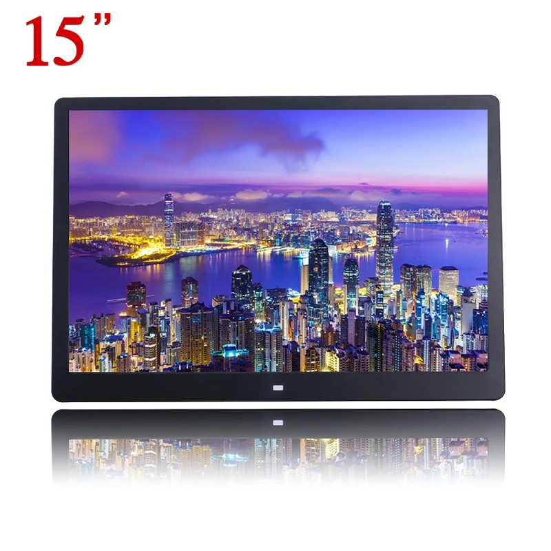 Magift 15 дюймов цифровая фоторамка &quotHD 16:9 изображение будильник MP3 MP4 Видео Movie Player