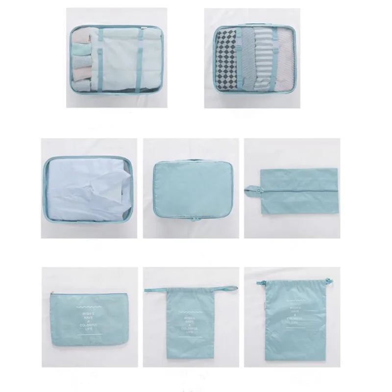 Набор из 8 упаковочных органайзеров ивовая долина легкий тоут