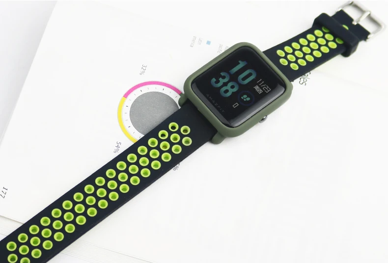Чехол SIKAI для Xiaomi Amazfit Bip, цветной сменный жесткий чехол, защитный чехол для Midong Amazfit Bip Smart Watch Pace