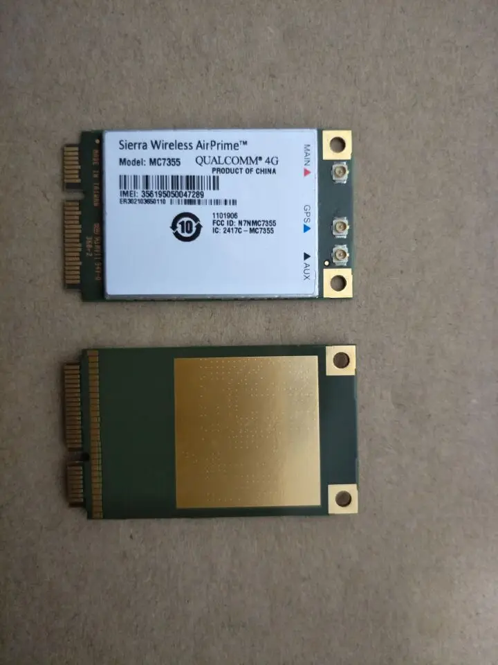 

100% New&Original MC7355 MC7354 PCI-E 4G LTE HSUPA HSDPA UMTS WCDMA GNSS module