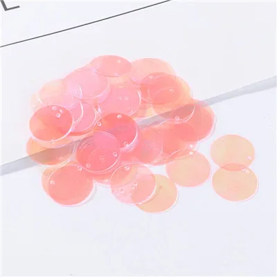 Trans L Pink Issequins 600 шт 6 мм круглые Блестки DIY Швейные аксессуары Lentejuelas Para Manualidades ПВХ блестки для платья - Цвет: Trans L Pink