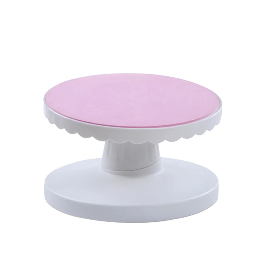 Вращающаяся подставка для торта вращающаяся на 360 Градусов Подставка пирожных