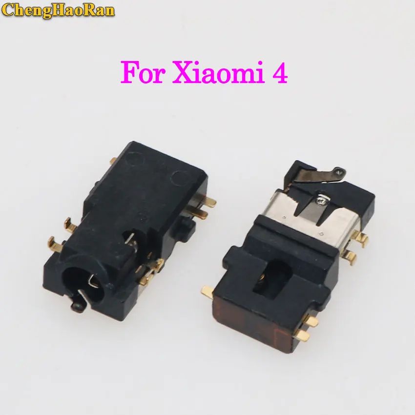For Xiaomi 4 ChengHaoRan Наушники Аудио разъем для Xiaomi 3/4/4C/5X Для Redmi note/1/2/3/4X1 S 2 2A 3 3S 4A 4X 4PRO Prime - Цвет: For Xiaomi 4