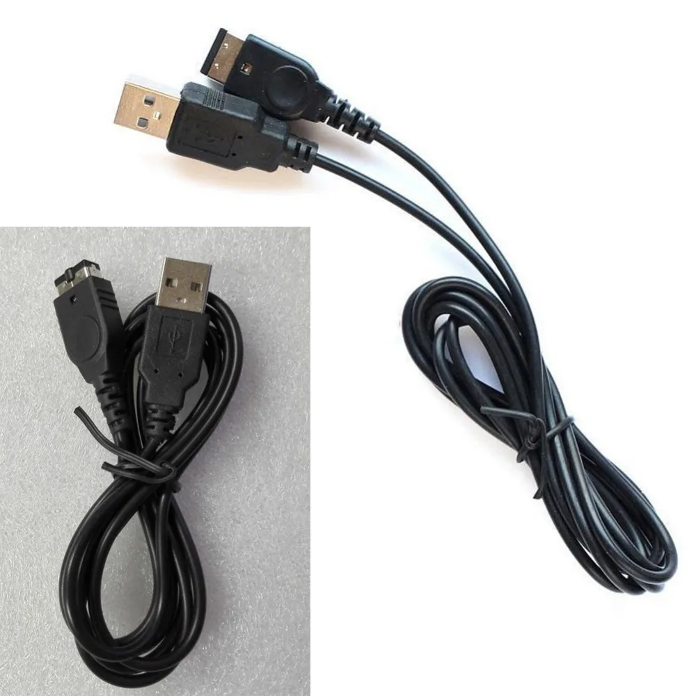 USB зарядный кабель для DS NDS GBA Game Boy Advance SP 1 2 м-черный | Электроника