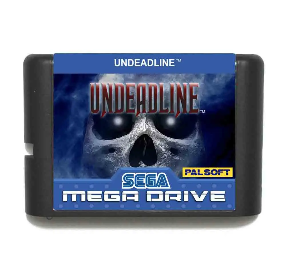 Undead линия 16 бит MD карточная игра с коробку для Sega игры Mega Drive/ Genesis|undead line|16 bitmd game |