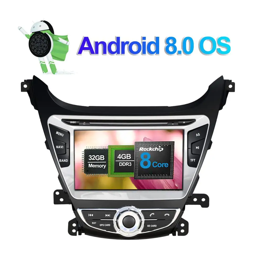 Android 8 0 Восьмиядерный 4 Гб RAM автомобильный DVD GPS навигатор головное устройство для