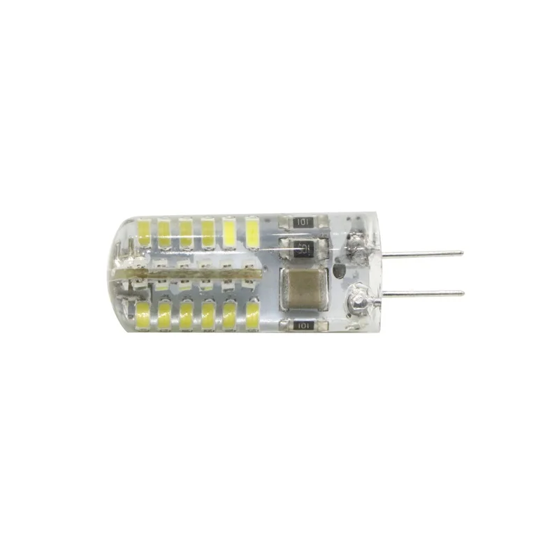 SZYOUMY 500 шт. 48 светодиодов лампа G4 кукурузная 2 Вт AC110V 220 в DC12V SMD 3014 Светодиодная 360