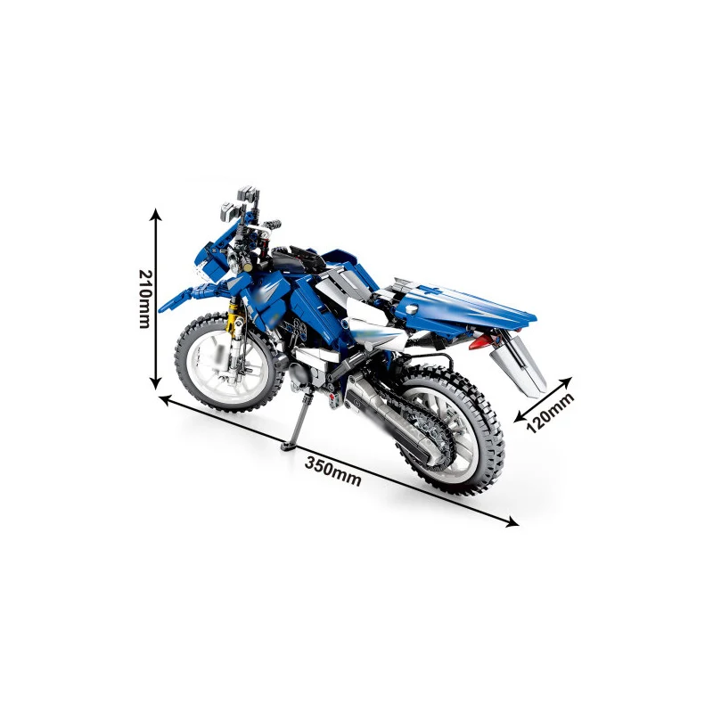 Technic YAMAHA WR250 внедорожный мотоцикл Строительные блоки Набор кирпичей модель детские игрушки для детей Совместимость ORV