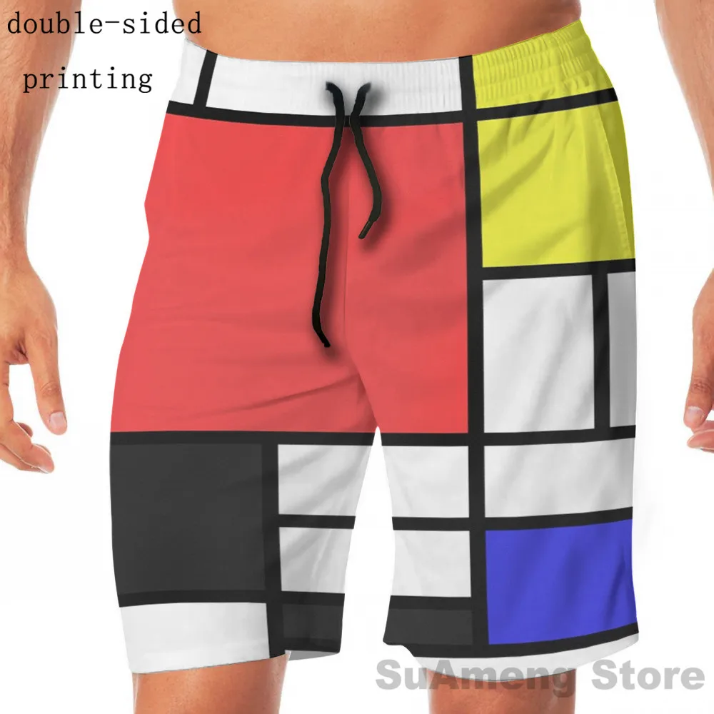 Майка с забавным принтом для мужчин и женщин повседневный пляжный комплект