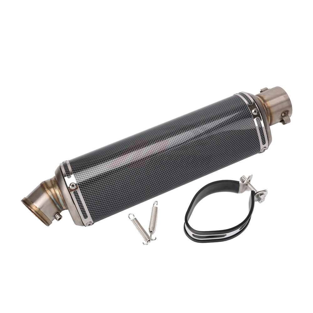 51mm Modified Motorcycle Exhaust Pipe Muffler CBR CB400 CB600 Z750 Z800 TMAX530 MT07 GY6 | Автомобили и мотоциклы