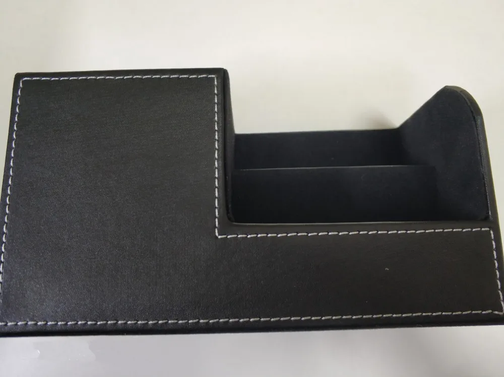 Многофункциональный офисный Органайзер из ПУ кожи 3 отсека для хранения визитка