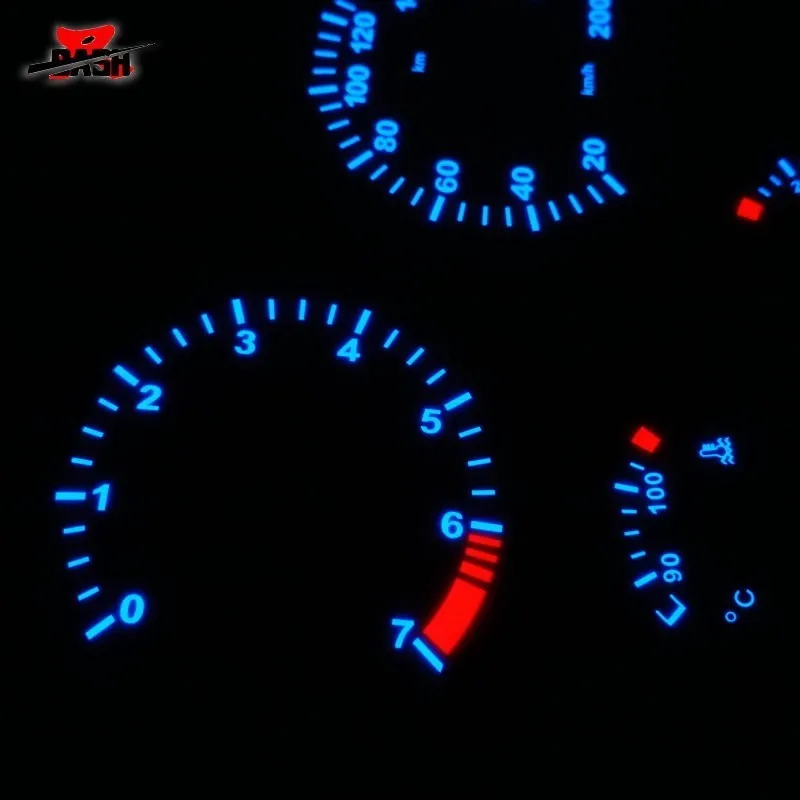 DASH EL светящийся манометр для Corsa B 1993 2000 1 2 4 6 бензин 20 200 км 7000 об./мин. Обратное