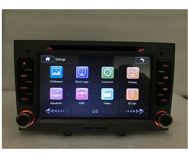 Автомобильный Радио dvd gps плеер навигация для peugeot 408& 308 серый с gps RDS IPOD 3g SWC заднего вида карта 8 ГБ
