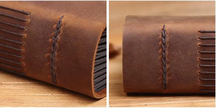DIY ручной работы общие фотоальбомы из натуральной кожи клейкий Тип семейный подарок