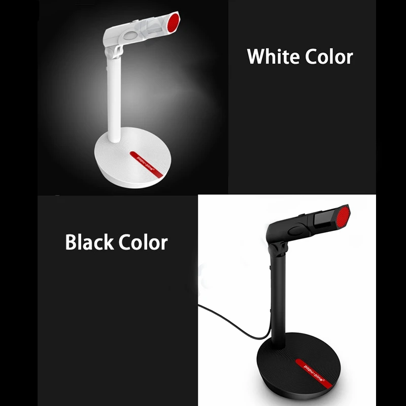 Popu·Pine Microphone Vocal Record Singing Studio Pc For Computer Vol Adjust Switch Rotatable Flexible Professional Mic | Электроника