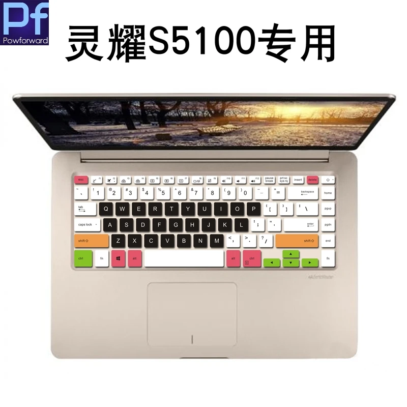 

Защитный чехол для клавиатуры, силиконовый для ASUS VivoBook S15 S510UA S510UQ S510UN Vivo Book 15 X 510UQ K505BP X505BA, 15,6 дюйма