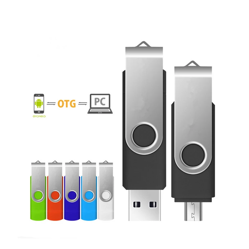 BRU 8 ГБ OTG USB флэш накопитель для Android смартфон OEM памяти персонализированные stick на