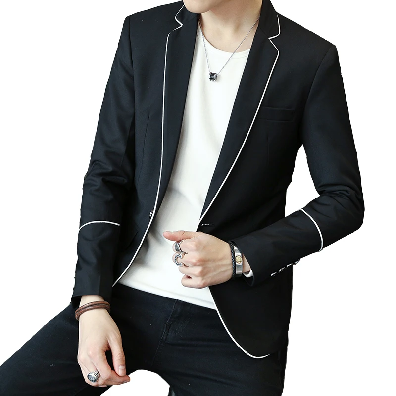 2018 Мужская одежда повседневные блейзеры костюм куртка Прямая поставка