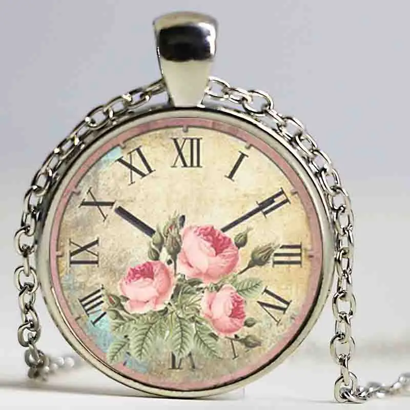 1 шт. стимпанк часы астрономические колье с подвеской зодиака оранжевого