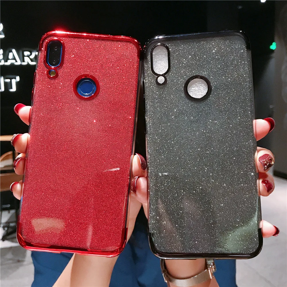 Роскошные блестящие чехлы для Xiaomi Redmi Note 4 4X 5A 6 Pro 5 Plus S2 6A K20 силиконовый чехол Xiomi 7