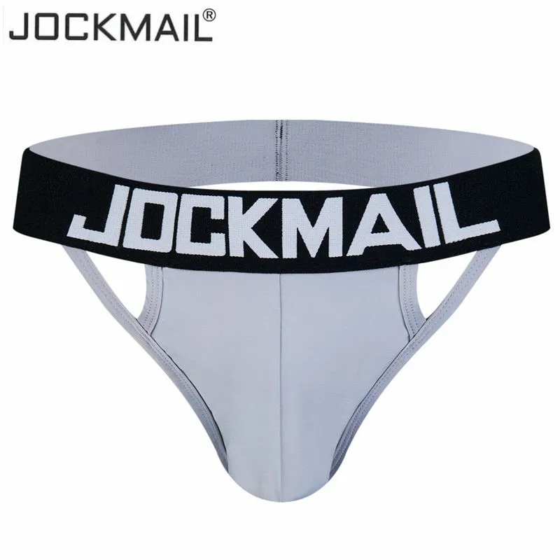 Стринги JOCKMAIL мужские из вискозы пикантное нижнее белье джоки G-стринги трусы для