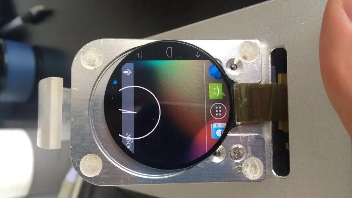Модуль AMOLED 1 4 дюйма 400x400 пикселей панель круглого экрана для умных часов MIPI lane