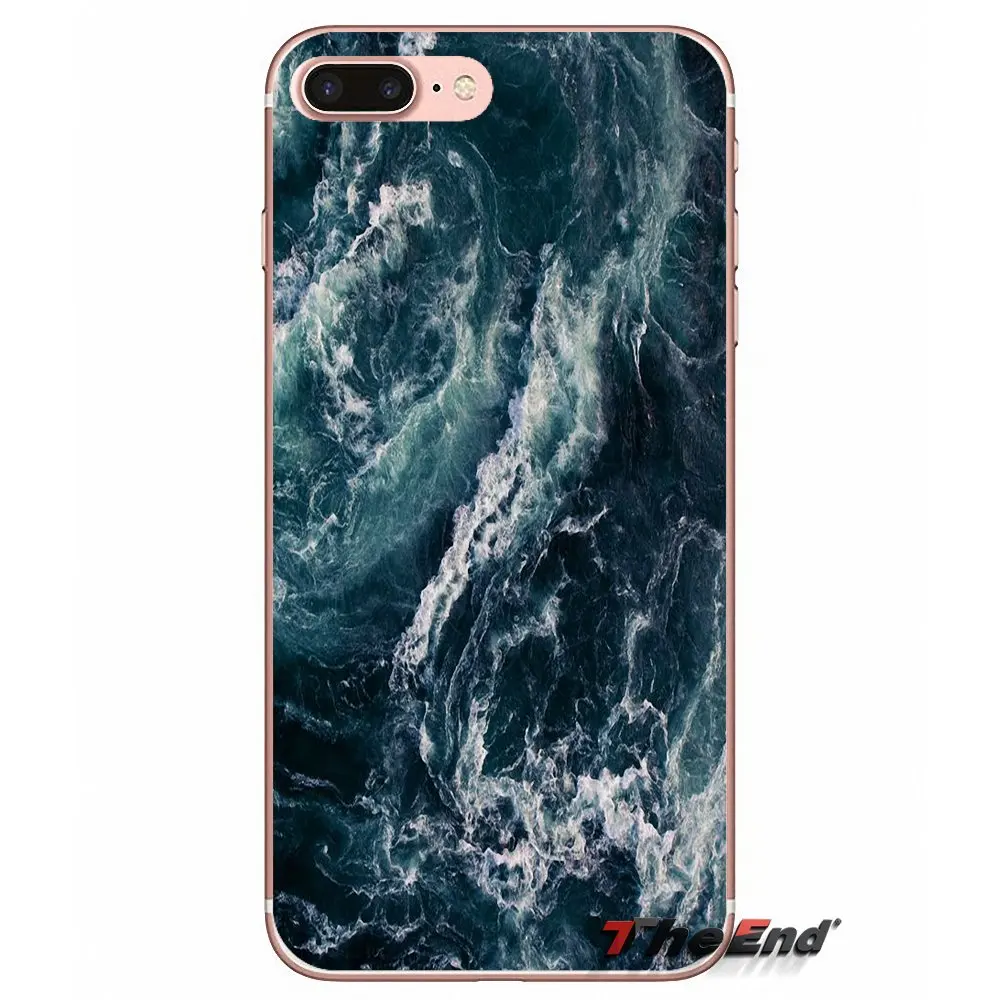 Cute Marble Texture Rock Stone Silicone Case For Samsung Galaxy Note 3 4 5 Grand Core Prime S3 S4 S5 MINI S6 S7 edge S8 S9 Plus | Мобильные