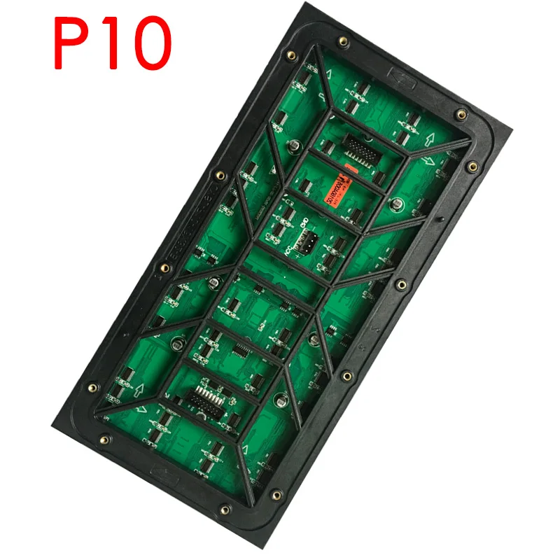 Дешевая цена китайские видео наружный светодиодный дисплей P10 1/4S SMD полноцветный