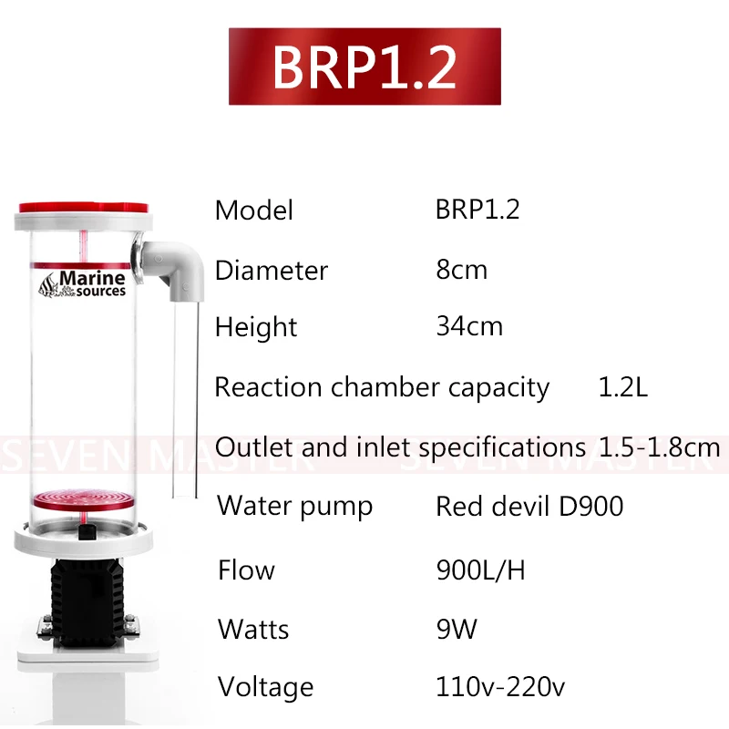 BRP1.2 Морской источник Biopea bean reactor BRP1.0 BPR2.2 BPR3.0 био пеллетные реакторы камера Общая мощность: 2.2L NP Bean кипящая машина - Цвет: BRP1.2