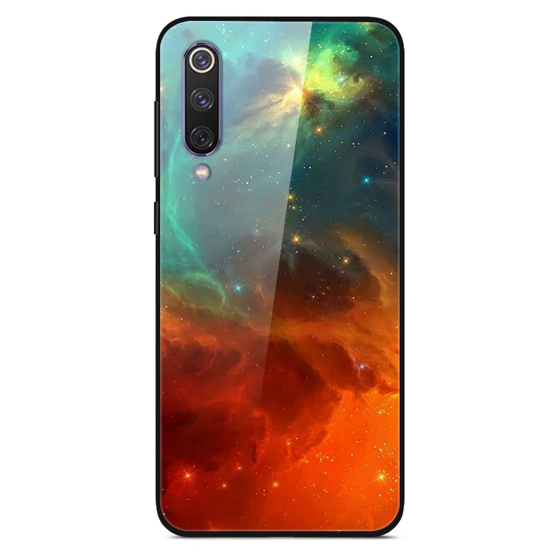 08 Чехол для Xiaomi mi 9 Lite glass mi 9 SE стеклянный силиконовый чехол для телефона для Xiaomi mi 9 SE чехол s для Xiaomi mi 9 T Pro 9 T Pro - Цвет: 08