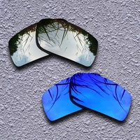 silver titanium violet purple polarized replacement lenses for oakley gascan sunglasses