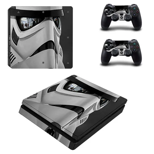 YSP4S0578 Звездные войны Дарт Вейдер PS4 тонкая кожа Наклейка виниловая для sony Playstation 4 консоль и 2 контроллера PS4 тонкая кожа Наклейка - Цвет: YSP4S0578