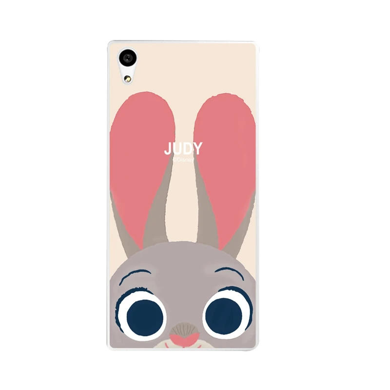 Judy мягкий прозрачный чехол для телефона из ТПУ Sony Z2 Z3 Z4 Z5 C3 C4 C5 Flash Coque Fundas с принтом