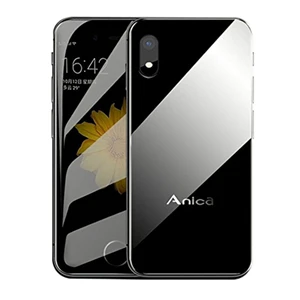 black Original Mini Smartphone Anica i8 2.45" Android 6.0 WCDMA 3G CellPhone WiFi GPS Speaker mobile phone Support Google Store - Цвет: black