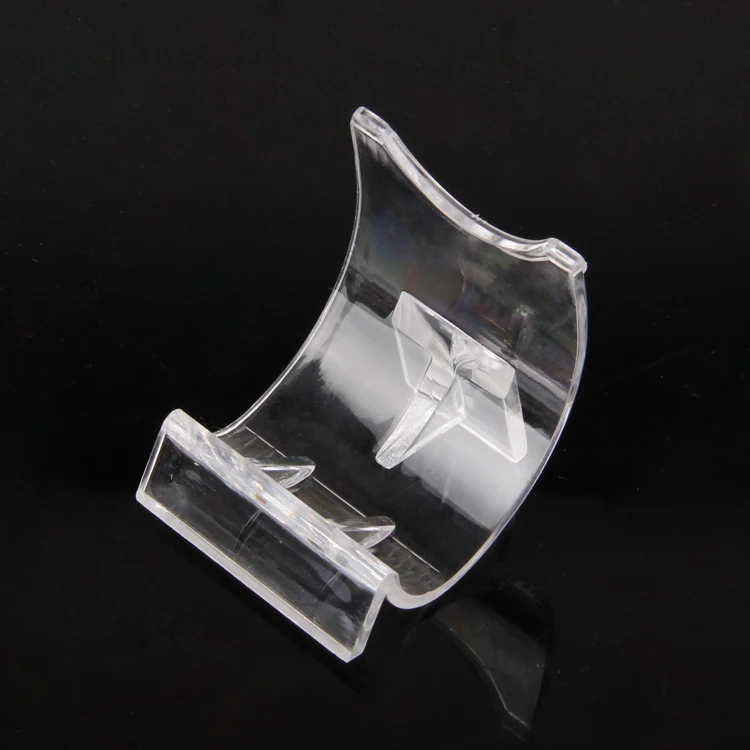 Оптовая продажа 20 шт акриловый прозрачный вид Зажигалка стенд держатель MP4/MP3