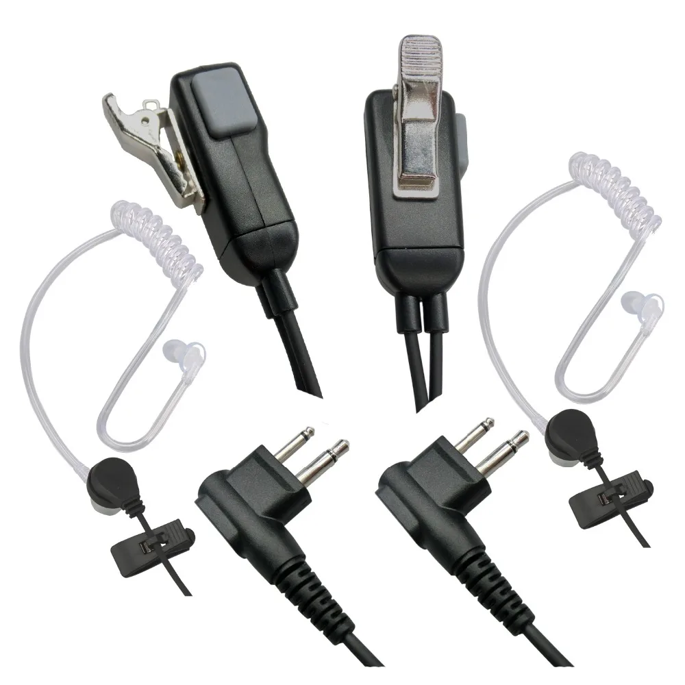 RLGVQDX 2 Pin микрофон наушник Walkie Talkie гарнитура для Motorola наушники совместимы с
