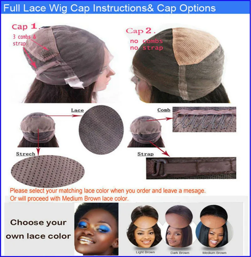 Бесплатная Доставка Бордовый Парик Фронта Шнурка Ombre Полный Шнурок Боб парик Два