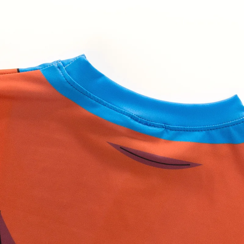 TUNSECHY New Men's Fashion Goku Dragon Ball 3D Print Short Sleeve Cosplay T-Shirt Compression Tshirts Wholesale and retail | Мужская