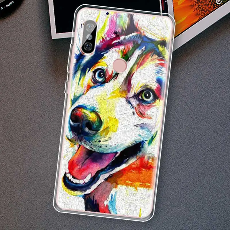 DREAMFOX N015 Dog Art Soft TPU Silicone Cover For Xiaomi Redmi Note 3 4 5 Plus 3S 4A 4X 5A Pro Global Case |