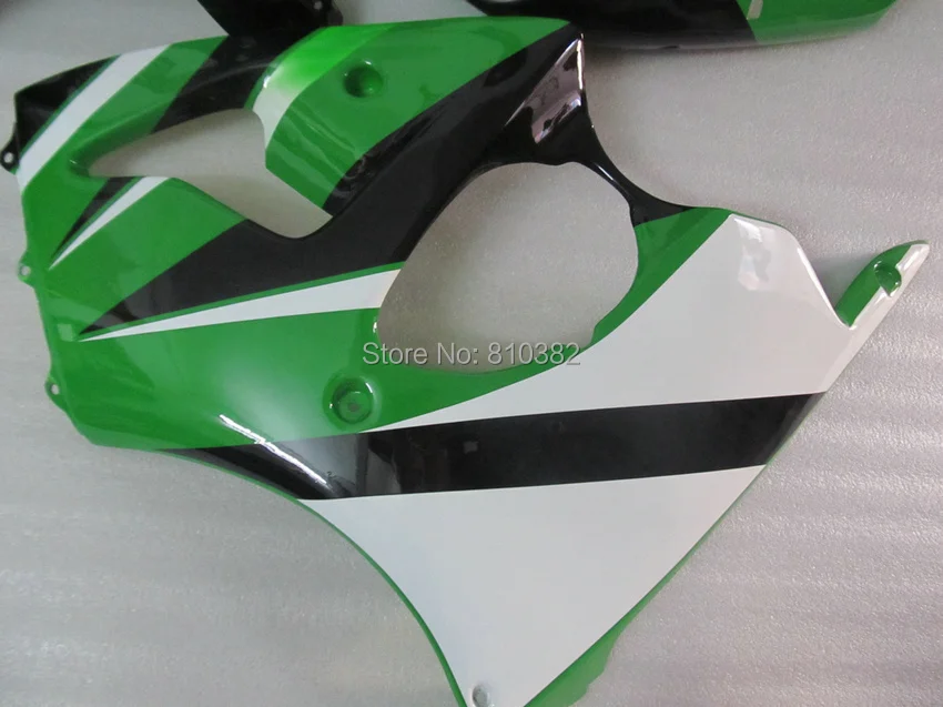 Комплект обтекателей для мотоцикла KAWASAKI Ninja ZX6R 00 01 02 636 2000 2001 2002 комплект зеленого