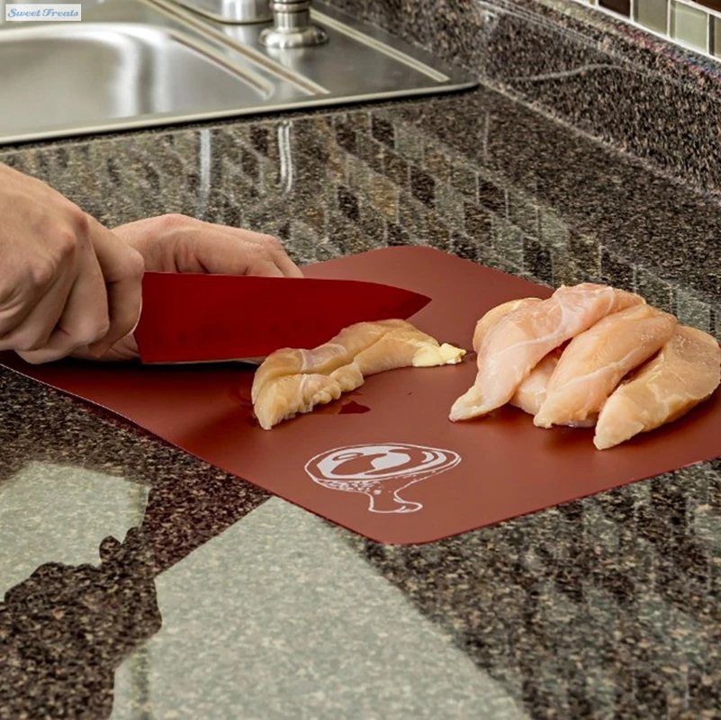 Подметальные машины пластиковый набор разделочных досок с 4 гибкими цветными